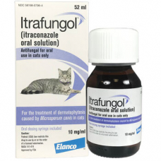 イトラファンゴール（イトラコナゾール10mg/ml)52ml猫用経口投与液